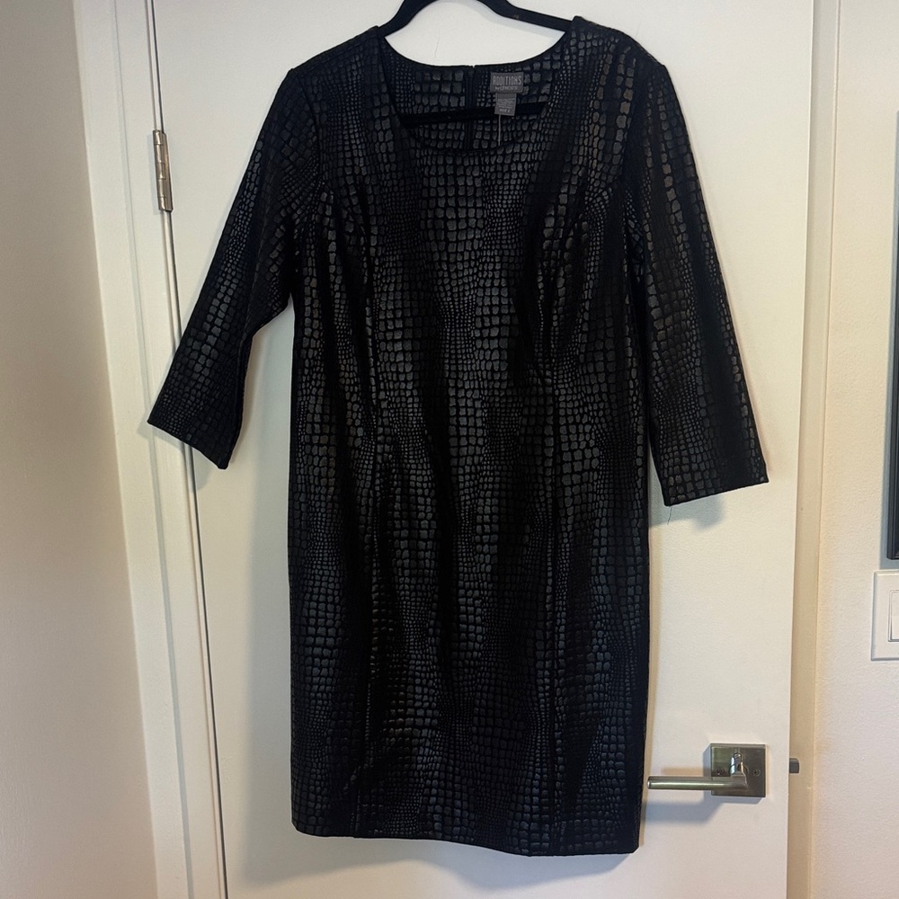 Chico's Black textured Dress